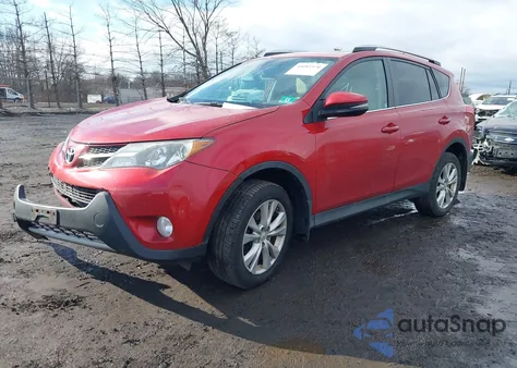 2014 Toyota Rav4 Limited z USA, uszkodzony, nr VIN 2T3DFREV7EW149243